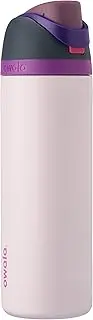 [Owala] FreeSip Insulated Stainless Steel Water Bottle with Straw for Sports, Travel, and School BPA-Free Sports Water Bottle, 32 oz, Dreamy Field