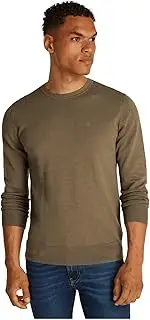 [Calvin Klein] Men's Sportswear, Waffle Texture Cn Sweater, Tarmac, S