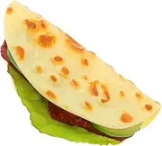 MERRYHAPY Decorative Pancake Model Realistic Simulation Taco Prop for Photography and Home Decor Durable Material for Display and Kitchen Decoration