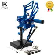 For Suzuki SV650/SV650S SV1000/S 1998-2014 CNC Rearset Footpegs GP Adjust Shift