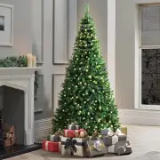 Mazam LED Christmas Tree 1.8M 6FT Xmas Trees Decorations Green 800 Tips #C