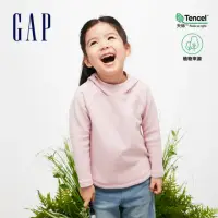 在飛比找momo購物網優惠-【GAP】女幼童裝 Logo帽T-粉色(452254)