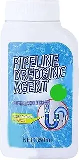 Qkbuza Powerful Drain Cleaner | 350ml Powerful Pipe Dredging Agent - Fast Breakdown Solution Unclogger for Pipeline Tank Sinks Bathroom Toilet Bathtub