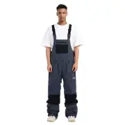 Womens Mens Snowboard Bibs Ski Pants snowboarding Overalls Waterproof Windpro...