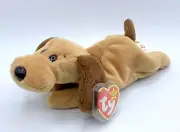 -B TY BEANIE BABY BABIES WITH TAG BONES DOG 1993