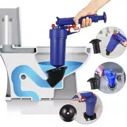 Power Toilet Plunger Set Drain Clog Remover Tool Drain Snake Tub Drain Cleaner