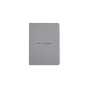 Migoals Get SH*T Done Notebook A6 - Minimal Grey & Black Foil