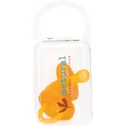NATURAL RUBBER SOOTHERS Soother Medium Rounded (3-6 Mths) 1