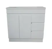 SLIM 860mm VANITY & Basin on KICK #SN86