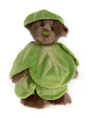 Charlie Bears 2023 Gustus Plush Teddy Bear Veggie Plot Series Plush Outfit Cute