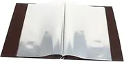MAGICLULU Plastic Folder Office Document Folder Certificate Collection Book Reusable and File Holder