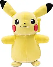 Pokemon Pikachu Select Velvet Plush - 8-Inch Pikachu Plush with Unique Velvet Fabric and Authentic Details