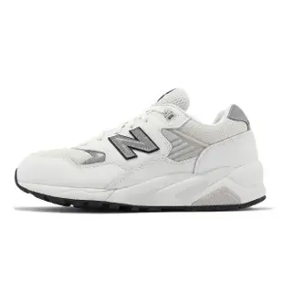 【NEW BALANCE】休閒鞋 580 男鞋 女鞋 白 灰 反光 運動鞋 緩震 NB 紐巴倫(MT580EC2-D)