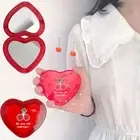Shaped Cherry Pattern Mirrors Makeup Mirrors Cosmetic Mirrors Pocket Mirrors