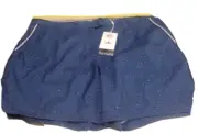 Lady Hagen Women Golfing Shorts NWT Blue w/ Sailboats Size 16 Blue/white