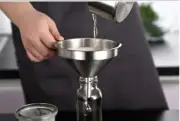 2 Stainless Steel Kitchen Funnel For Filling Small Bottles Food Grade Metal