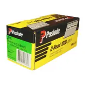 Paslode 75 x 3.06mm Galvanised D Head Framing Nails - 1000 Pack