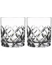 Orrefors Set of 2 Sofiero Old Fashioned Glasses