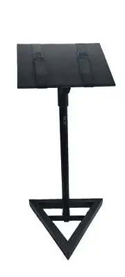 Studio Monitor Speaker Stands w/ Heavy Duty and Adjustable Height - Black