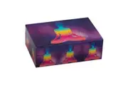 Crystal Wonderland 7 Chakras Lotus Flower Jewelry Wooden Box