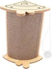 Cat Scratching Board Durable Corrugated Cardboard Cat Scratcher Pad for Claw Grinding Multi Purpose Cat for Play and Rest Protects Furniture Present for Cat Owners