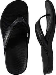 [Nlissope] Womans Sandals Flip Flop with Orthotic For Flat Feet Plantar Fasciitis Arch Support Athletic Slide Sandals Relieve Flat Feet, High Arch,