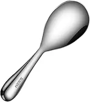 PEPLAYTAL Stainless Steel Serving Spoon Large Asian Rice Spoon Soup Spoon Dish Spoons Kitchen Utensils Home