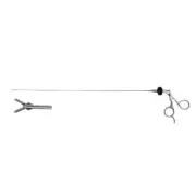 Laparoscopic Hysteroscopy 5 Fr Rotatable Semi Rigid Cup Biopsy Forceps 470mm