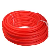 PEX-A Tubing 1/2 In x 300 Ft, Red for Hot Water Plumbing, Potable Water Line