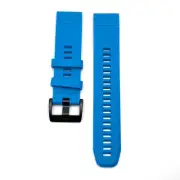 Silicone band Garmin quatix 5 QuickFit 22mm (Cirrus Blue) genuine Fenix 5