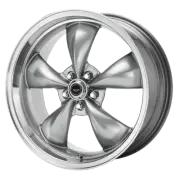 17x7 American Racing AR105 TORQ THRUST M Anthracite Mach Wheel 5x4.5 (0mm) (for: Mazda)