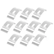 10 Pcs Top-mounted Accessories Metal Louver Blinds Venetian Brackets