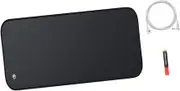 Oshhni Grounding Mat for Bed Grounding Mattress Cover with Cord Perforated Design Grounding Pad for Sleeping Conductive Mattress Pad, 68cmx180cm