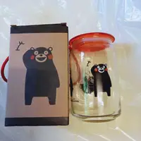 在飛比找蝦皮購物優惠-KUMAMON（熊本熊）玻璃儲物罐