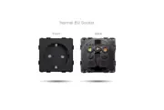 Wall Light Switches Module Parts Glass Frames Black USB Sockets Function DIY