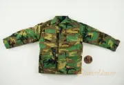1:6 Dragon Figure USA Army Marine NATO Woodland Camo Shirt Tunic Uniform DA316