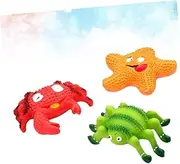 BESPORTBLE 3pcs Creative Pet Latex for Dog Puppies Funny Teeth Grinding and Chewing Random Styles Durable and Bite Resistant for Interactive Play
