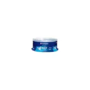 Verbatim 97457 VERBATIM BD-R 25GB 16X WITH BRANDED SURFACE-25PK SPINDLE