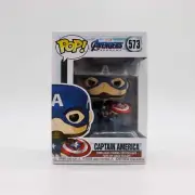 Funko Pop! Captain America Avenger: Endgame Bobblehead Action Figure, New, Mint