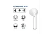 Single Ear Bluetooth Headphones iPhone Compatible Headset-1 Piece Right Ear Only