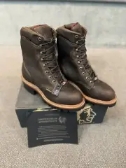 Chippewa 25405 USA ARADOR Steel Toe 400g Insulated Super Logger Boots 9EEE