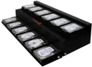 Systor 1:11 Flatbed SATA Hard Disk Drive HDD SSD Duplicator Sanitizer 18GB/Min