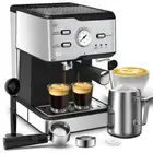 Geek Chef Espresso Machine, 20 Bar Espresso Machine with Milk Frother for Latte