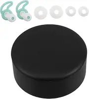 TOGEVAL 1Set Reusable Silicone for Swimming Sleeping Comfortable Noise Reduction for Diving Showers Spa Storage with Rotating Case