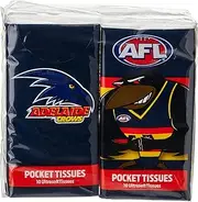 AFL Adelaide Mascot Pocket Tissues (Pack of 4)