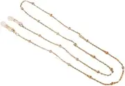 [JYHLSHBA] 1 Beaded Glasses Chain Mask Chain Sunglasses Chain Women'S Glasses Chain Glasses Rope