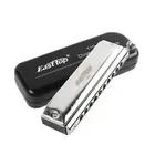 EASTTOP Professional Chromatic Harmonica C Standard 10Holes 40Tones Mouth Organ