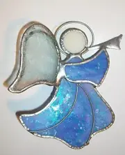Angel Stained Glass Nightlight Cover #12 Hanging Window SunCatcher Wall Art Piec