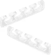 BIUDECO Toe Separators for Women Nail Art Toe Separators Silicone Ingrown Corrector Set