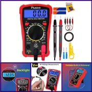 Plusivo Digital Multimeter Tester 2000 Counts AC DC Voltmeter Ohm Volt Amp